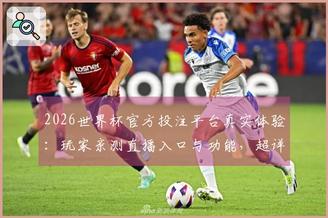 2026世界杯官方投注平台真实体验:玩家亲测直播入口与功能,超详细使用指南