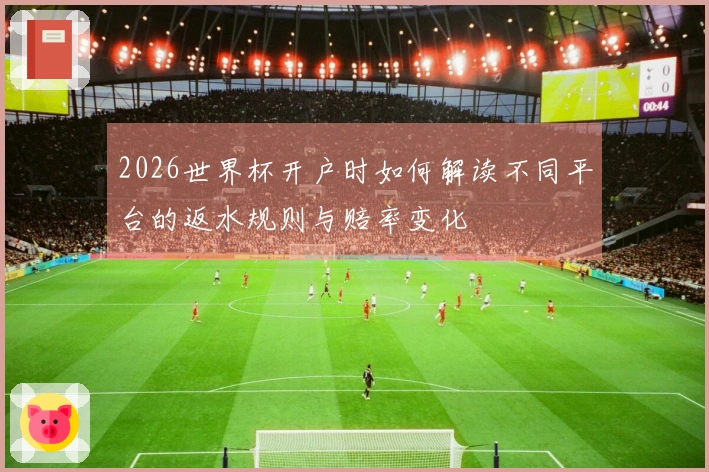 2026世界杯开户时如何解读不同平台的返水规则与赔率变化